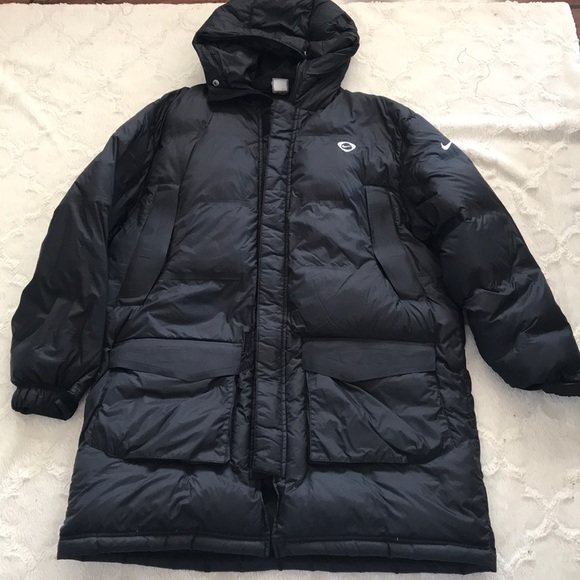 nike long winter jacket